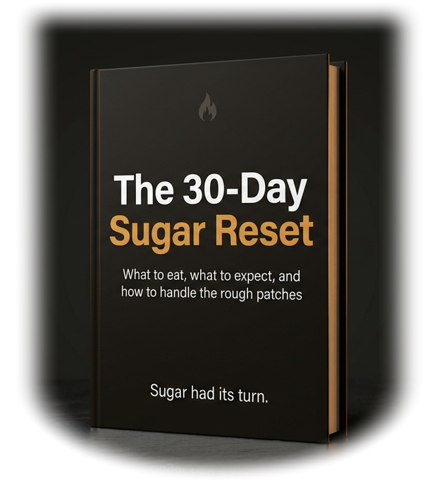 The 30-Day Sugar Reset 3D Book Cover Mockup